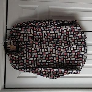 Woolrich Long Sleeve Fish Print Flannel 100% Cotton Size M L